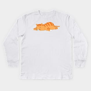 The Boring Cat Kids Long Sleeve T-Shirt